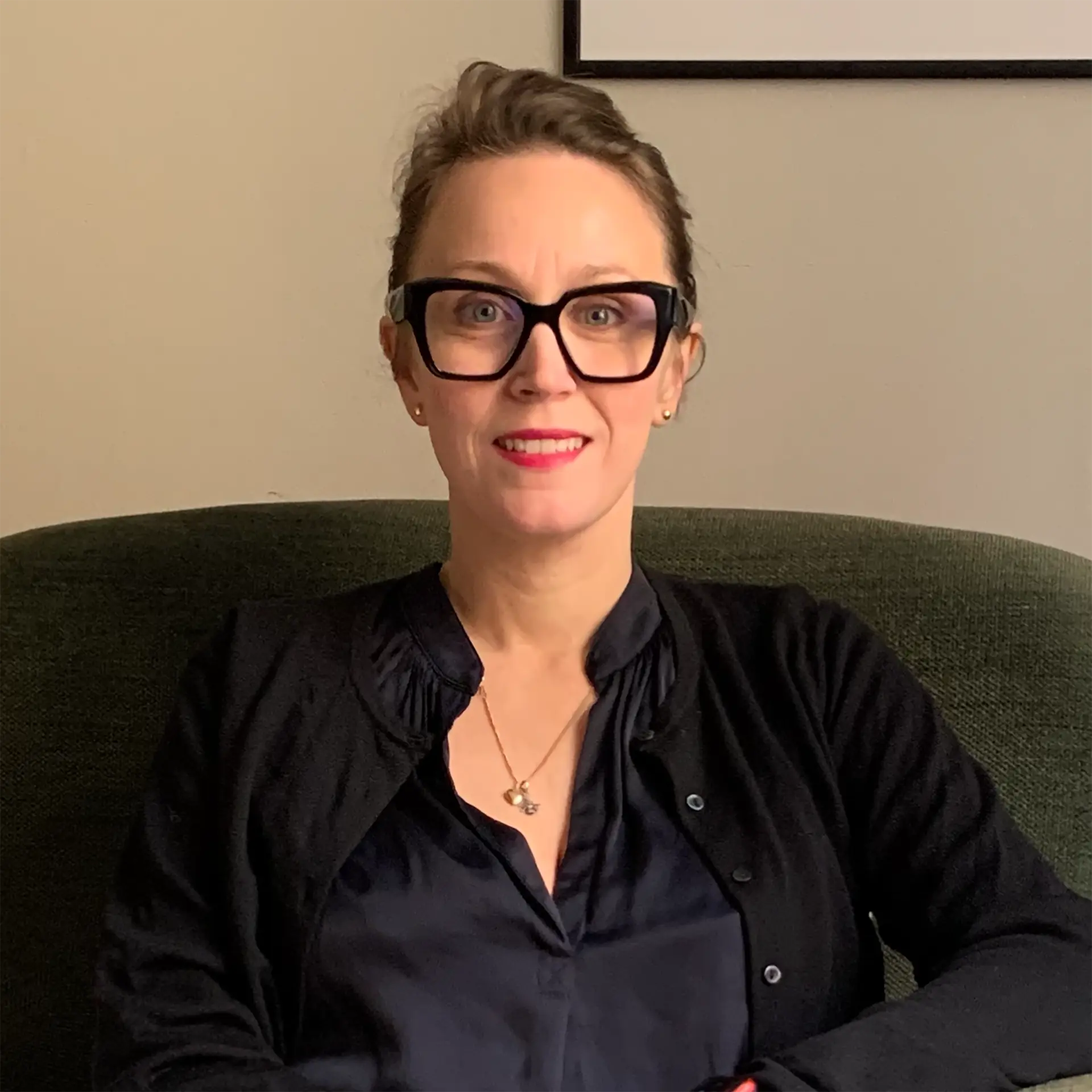 Porträtt av Susanne Halsius